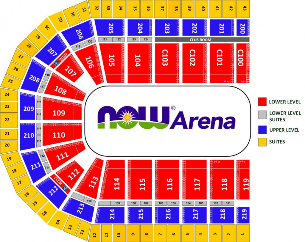 Seating Charts NOW Arena