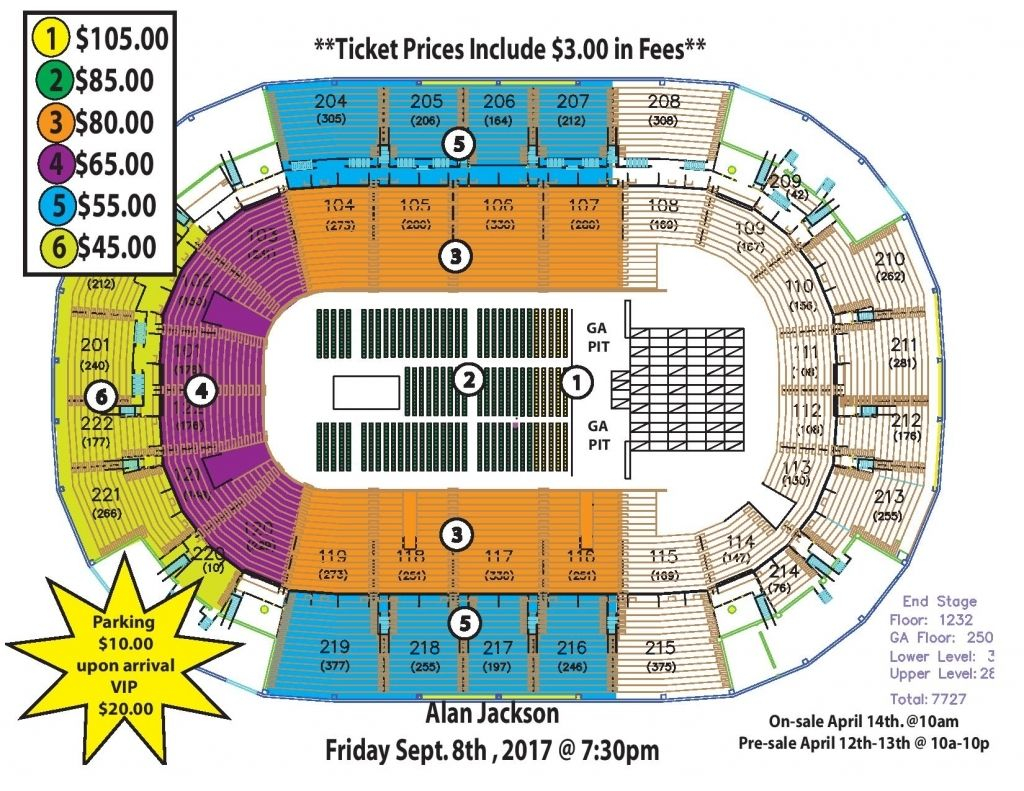 St Charles Family Arena Seating Chart St Charles Seating Charts Chart