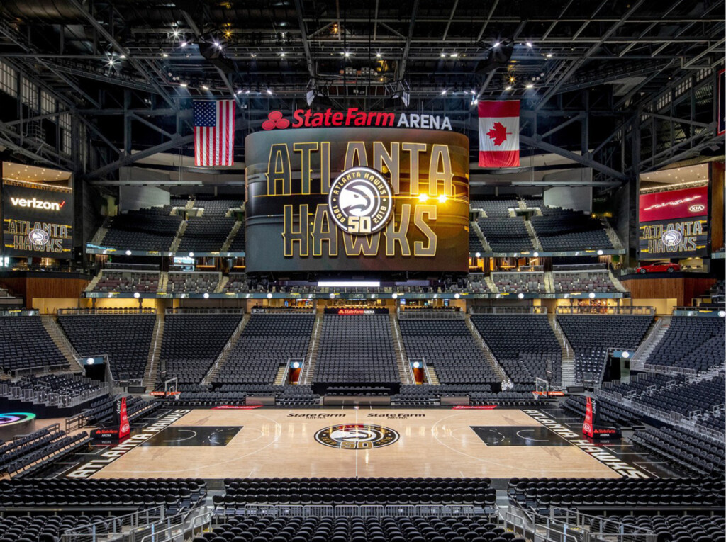 State Farm Arena Transformation Atlanta Georgia H J Russell Company