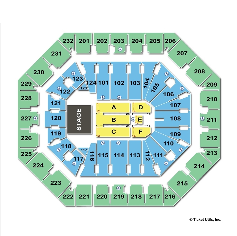 Talking Stick Resort Arena Phoenix AZ Seating Chart View