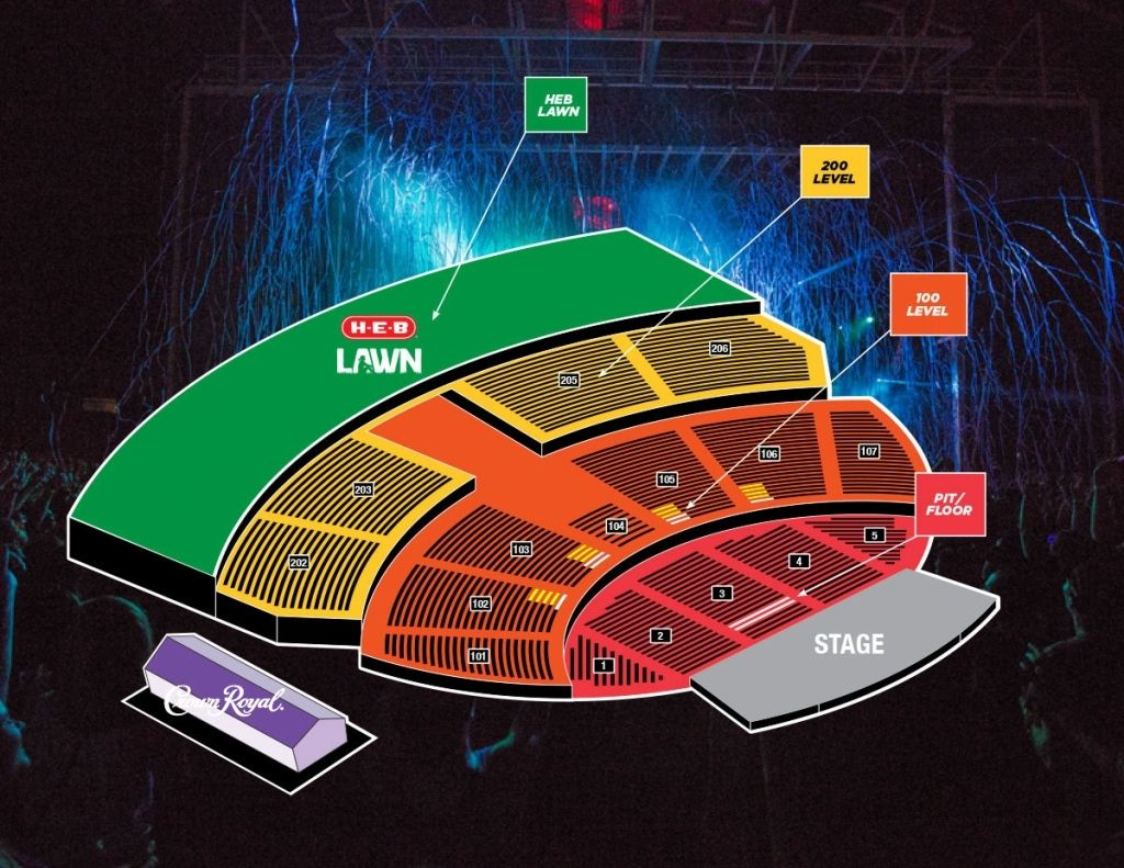 The Elegant In Addition To Lovely 360 Amphitheater Seating Chart Di 2020