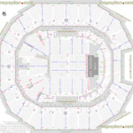 Time Warner Cable Arena Seat Row Numbers Detailed Seating Chart