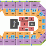 Toyota Arena Seating Chart Maps Ontario