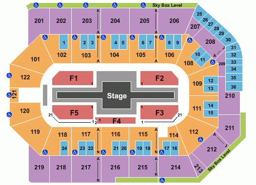 Toyota Arena Seating Chart Ontario Toyota Arena Seating Chart Ontario