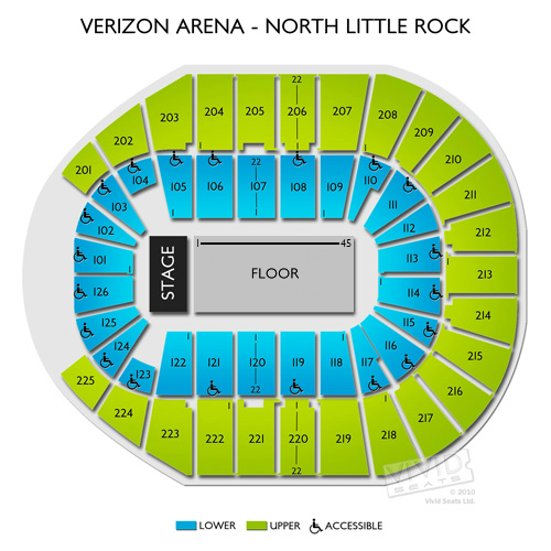 Verizon Arena Tickets Verizon Arena Seating Chart Vivid Seats