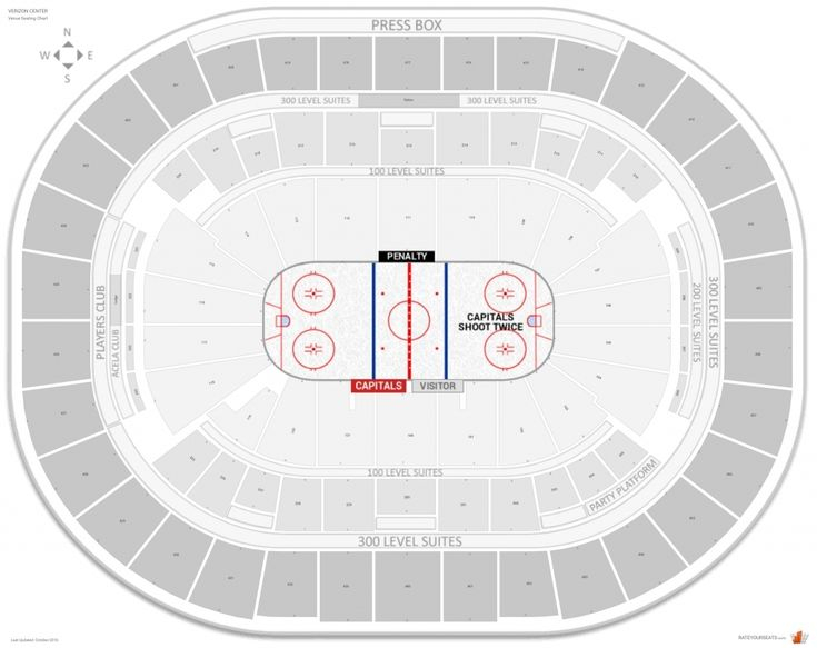 Verizon Center Seating Chart Capitals Capit n