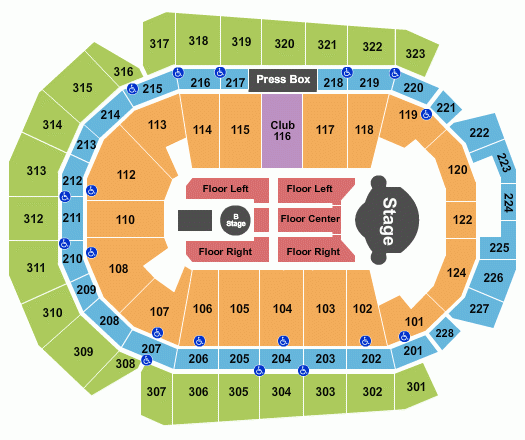 Wells Fargo Arena Des Moines Seating Chart Des Moines