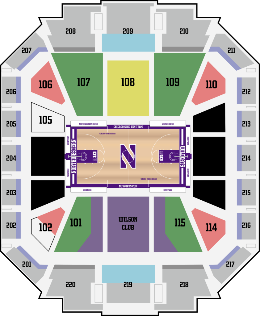 Welsh Ryan Arena Seating Chart