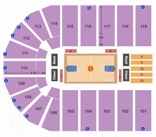 West Coast Basketball Tournament Tickets Pkgs Orleans Arena Hotels