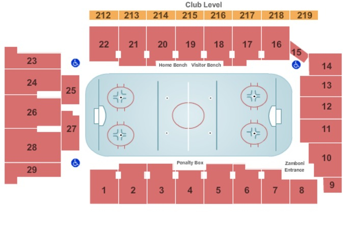 Yost Ice Arena Tickets In Ann Arbor Michigan Yost Ice Arena Seating Yost Ice Arena Tickets In Ann Arbor Michigan Yost Ice Arena Seating